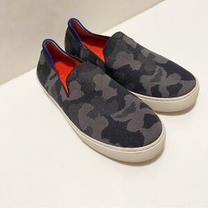 Rothy’s The Original gray camo slip on size 8